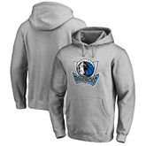 NBA - Dallas Mavericks Primary Logo Pullover Hoodie - Heather Gray