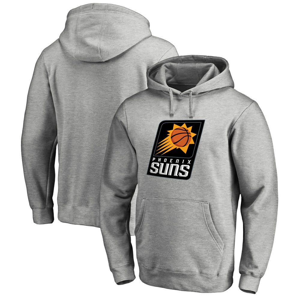 NBA - Phoenix Suns Primary Logo Pullover Hoodie - Heather Gray
