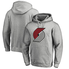 NBA - Portland Trail Blazers Primary Logo Pullover Hoodie - Heather Gray