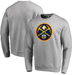 NBA - Denver Nuggets Primary Logo Sweatshirt - Heathered Gray