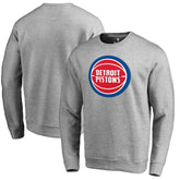 NBA - Detroit Pistons Primary Logo Sweatshirt - Heathered Gray