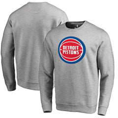 NBA - Detroit Pistons Primary Logo Sweatshirt - Heathered Gray