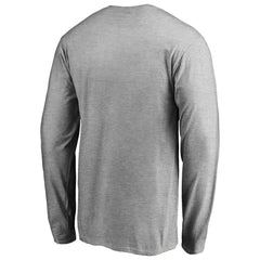 NBA - Detroit Pistons Primary Logo Long Sleeve T-Shirt - Heather Gray