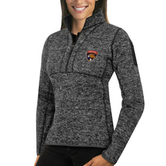 Florida Panthers - Antigua Women's Fortune Half-Zip Sweatshirt Charcoal