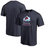 Colorado Avalanche - Team Lockup T-Shirt Navy