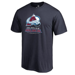 Colorado Avalanche - Team Lockup T-Shirt Navy