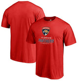 Florida Panthers - Team Lockup T-Shirt Red