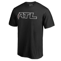 Atlanta Falcons Alternate Logo T-Shirt Black - NFL