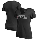 Atlanta Falcons Women's Alternate Logo T-Shirt Black - NFL