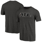 Atlanta Falcons Alternate Logo Tri-Blend T-Shirt Black - NFL