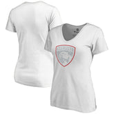 Florida Panthers - Women's Whiteout V-Neck T-Shirt White