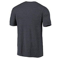 NBA - Denver Nuggets Distressed Team Logo Tri-Blend T-Shirt - Heather Navy