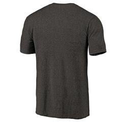 NBA - Portland Trail Blazers Distressed Team Logo Tri-Blend T-Shirt - Heather Black