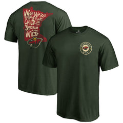 Minnesota Wild - Hometown Collection State Chant T-Shirt Green