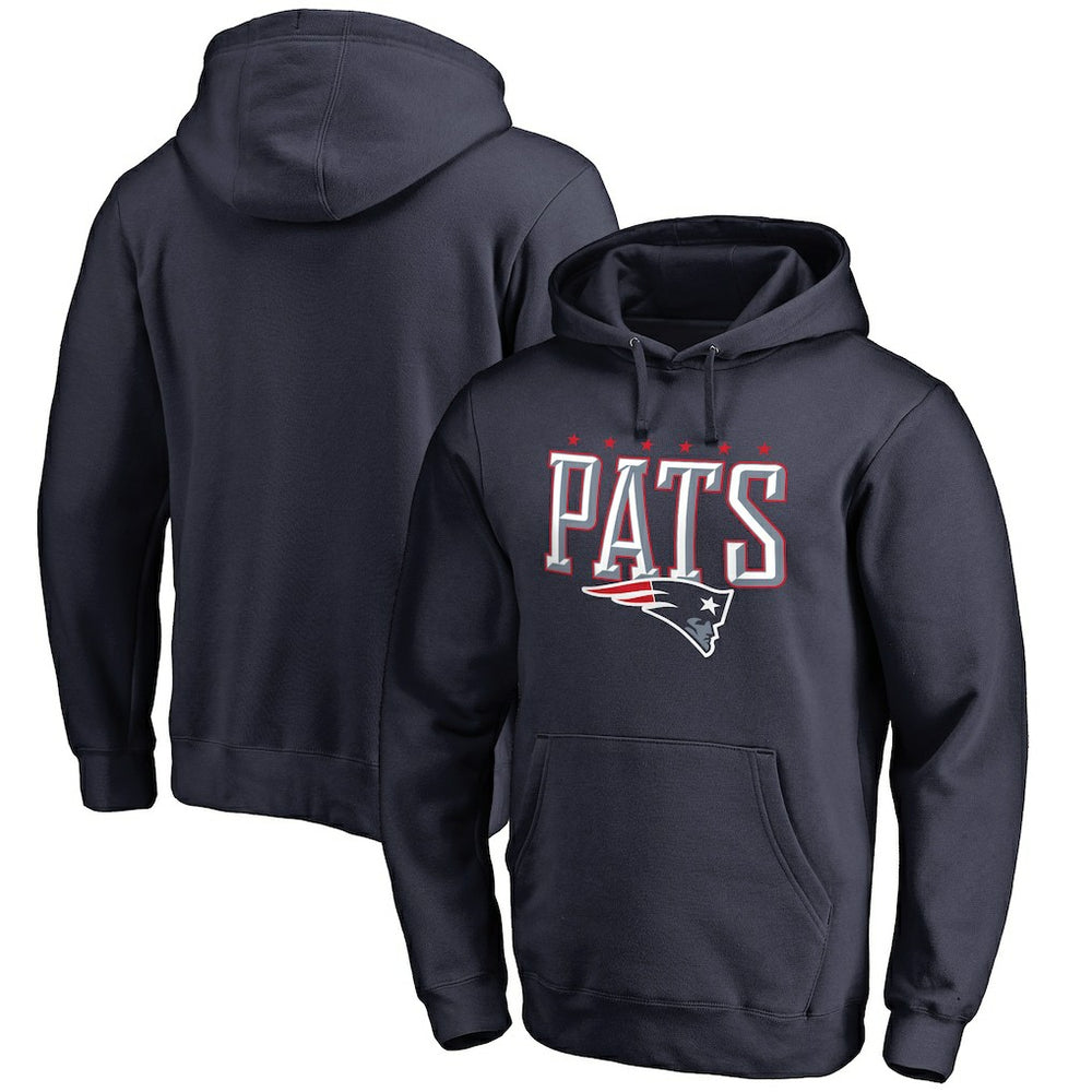 New England Patriots Hometown Collection True Patriot Pullover Hoodie Navy - NFL