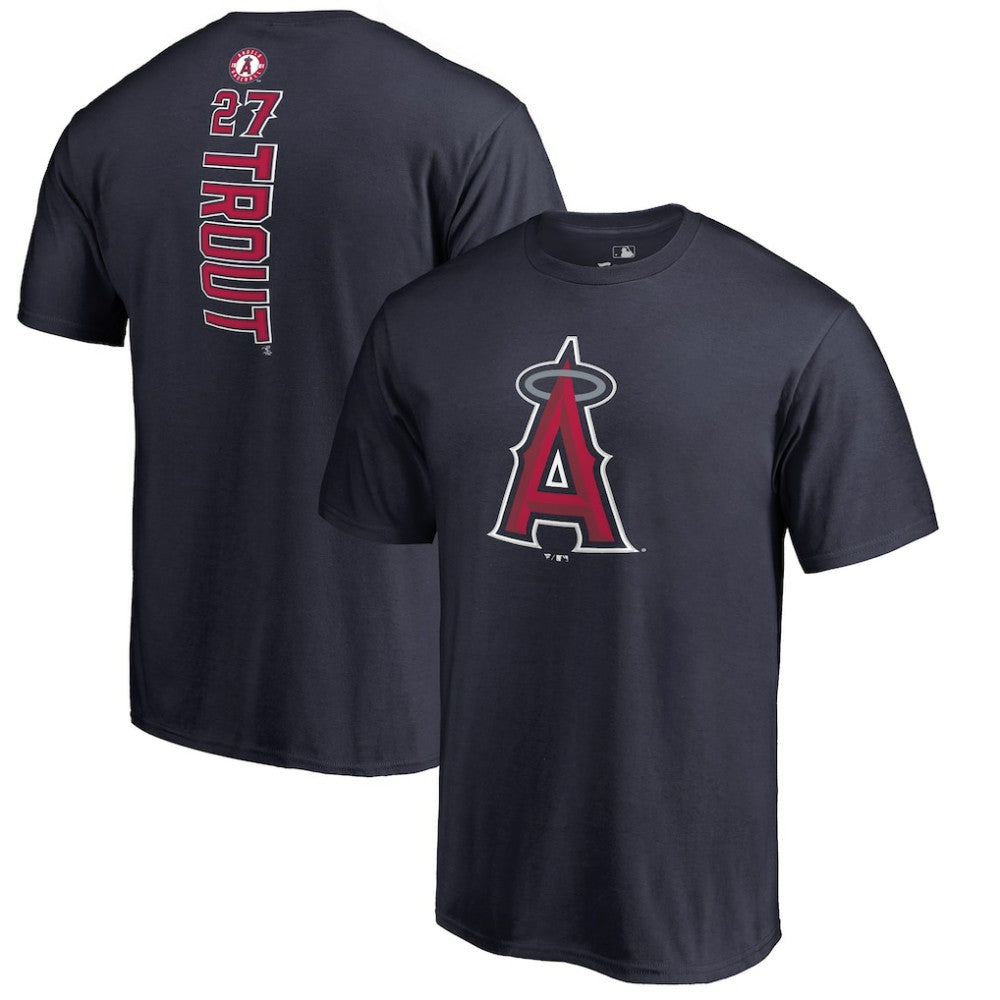 Mike Trout Los Angeles Angels Backer T-Shirt On Sale