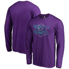 NBA - Charlotte Hornets Hometown Collection The Nest Long Sleeve T-Shirt - Purple