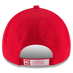 New Era - Atlanta Hawks Team Color 9FORTY Adjustable Hat - Red