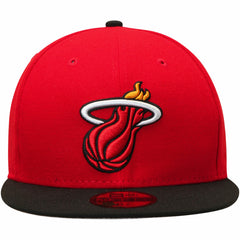 New Era - Miami Heat Team Color 2Tone 59FIFTY Fitted Hat - Red/Black