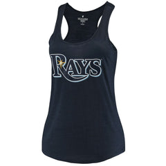 Tampa Bay Rays Soft as a Grape Women's Plus Size Swing for the Fences Racerback Tank Top Lifestyle