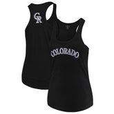 Colorado Rockies Soft as a Grape Women's Plus Size Swing for the Fences Racerback Tank Top Near Me