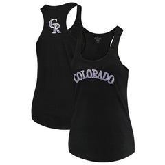 Colorado Rockies Soft as a Grape Women's Plus Size Swing for the Fences Racerback Tank Top Near Me
