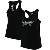 Chicago White Sox Soft as a Grape Women's Plus Size Swing for the Fences Racerback Tank Top discount