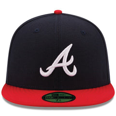 Atlanta Braves New Era Home Authentic Collection On-Field 59FIFTY Fitted Hat discount