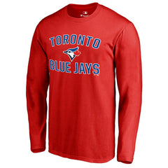Toronto Blue Jays Wordmark Long Sleeve T-Shirt Lifestyle