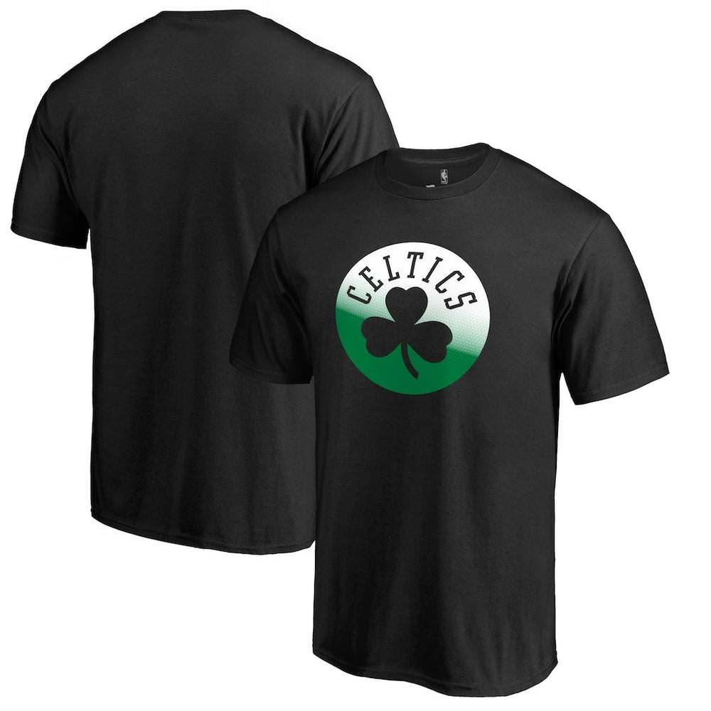 NBA - Boston Celtics Gradient Logo T-Shirt - Black