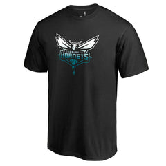 NBA - Charlotte Hornets Gradient Logo T-Shirt - Black