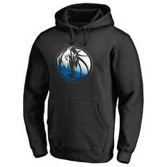 NBA - Dallas Mavericks Gradient Logo Pullover Hoodie - Black
