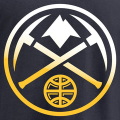 NBA - Denver Nuggets Gradient Logo Pullover Hoodie - Navy
