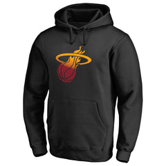 NBA - Miami Heat Gradient Logo Pullover Hoodie - Black