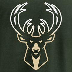 NBA - Milwaukee Bucks Gradient Logo Long Sleeve T-Shirt - Green