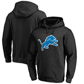 Detroit Lions Primary Logo 2 Pullover Hoodie Black - NFL