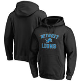 Detroit Lions Victory Arch Pullover Hoodie Black - NFL