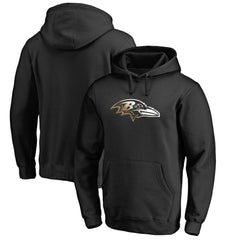 Baltimore Ravens Gradient Logo Pullover Hoodie Black - NFL
