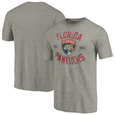 Florida Panthers - Heritage Tri-Blend T-Shirt Ash