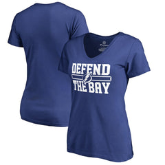Tampa Bay Lightning - Women's Hometown Collection Defend T-Shirt Blue