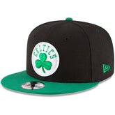 New Era - Boston Celtics 2-Tone 9FIFTY Adjustable Snapback Hat - Black/Kelly Green
