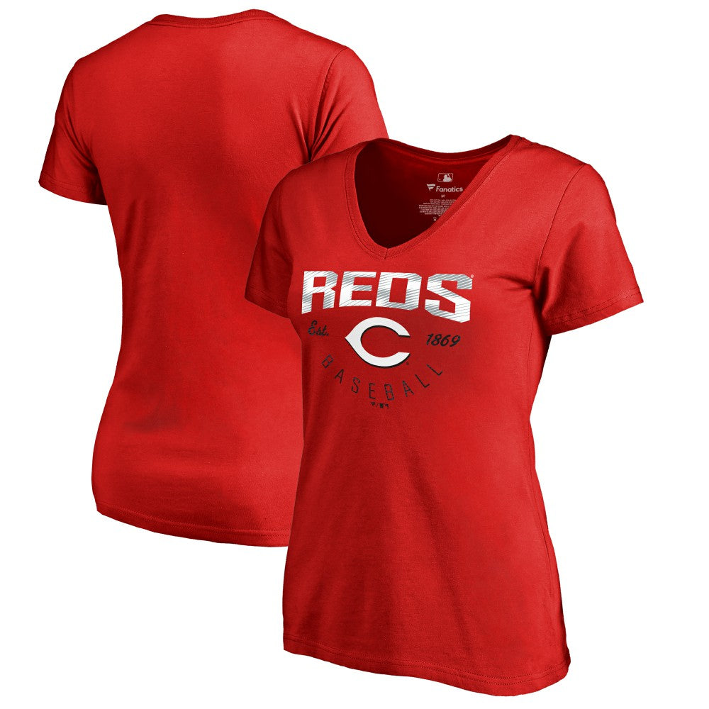 Cincinnati Reds Women's Live For It T-Shirt Clearance
