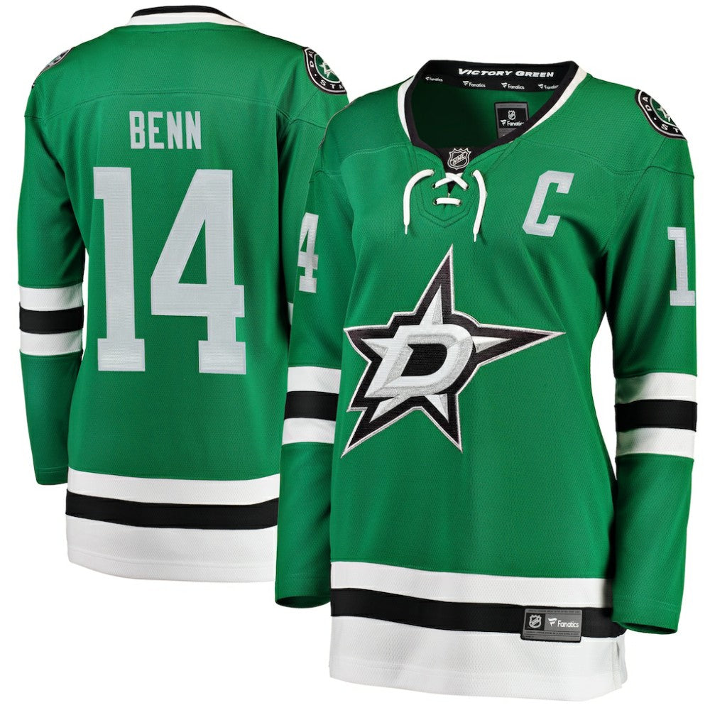 Jamie Benn Dallas Stars - Fanatics Women's Home Breakaway Jersey Green