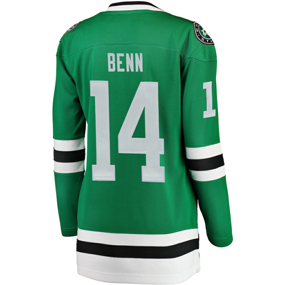 Jamie Benn Dallas Stars Fanatics Women's Home Breakaway Jersey - Green | NHL Jerseys