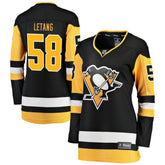 Kris Letang Pittsburgh Penguins Fanatics Women's Home Breakaway Jersey Black