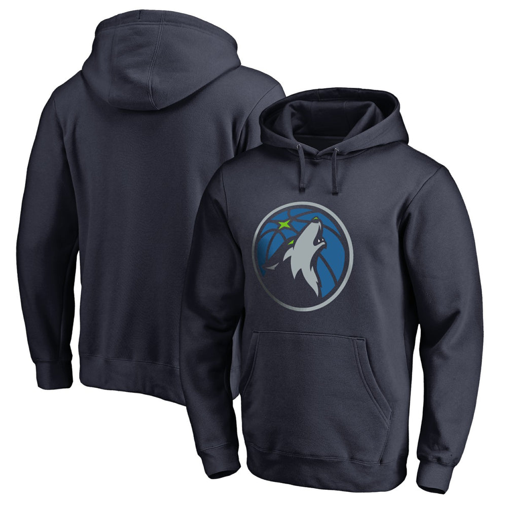 NBA - Minnesota Timberwolves Primary Logo Pullover Hoodie - Navy