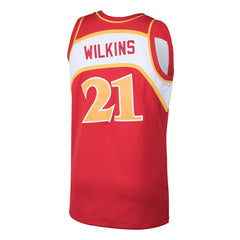 Mitchell & Ness - Dominique Wilkins Atlanta Hawks 1986/87 Hardwood Classics Swingman Jersey - Red