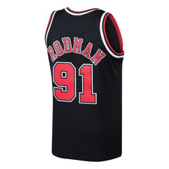 Mitchell & Ness - Dennis Rodman Chicago Bulls 1997/98 Hardwood Classics Swingman Jersey - Black