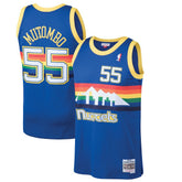 Mitchell & Ness - Dikembe Mutombo Denver Nuggets 1991/92 Hardwood Classics Swingman Jersey - Blue