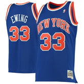 Mitchell & Ness - Patrick Ewing New York Knicks 1991/92 Hardwood Classics Swingman Jersey - Blue